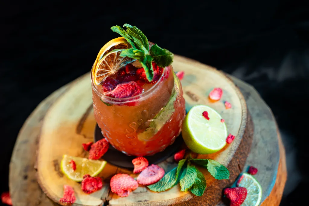 Jahodové Mojito v Uhelně